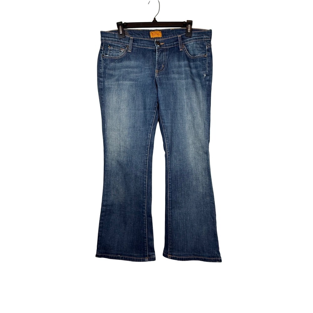 JAMES Jeans Preserved Denim, Women's Mid Rise Bootcut Jeans, Size 31